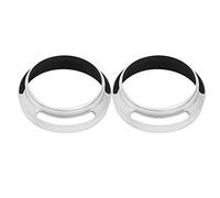 RASTKY Paraluce per Fotocamera in Lega di Alluminio da 2 Pezzi da 52 Mm - Argento di Ricambio, Riduce Efficacemente il Riflesso della Luce, Protegge l'obiettivo da Danni, Include