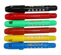 RASTKY Pastelli Rotanti Strumenti da Disegno Lavabili Colorati per Bambini, Confezione da 6 Pastelli per Tutte le età, Scatola dei Colori, Fusto della Penna (6 colori)