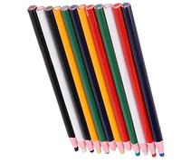 RASTKY Pastelli Staccabili per Marcatura di Vestiti da 12 Pezzi - Matite a Cera per Disegno e Sartoria su Tessuti