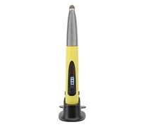 RASTKY Penna Ottica Wireless Ergonomica per Calligrafia - Penna 2,4 G Wireless ABS ABS Schermata a Mano con Adattatori per XP/7/8/10 - Tascabile Ricaricabile (YELLOW)