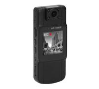 RASTKY Piccola Telecamera Indossabile con Obiettivo Rotante a 180° e Registrazione Versatile per la Sicurezza in Viaggio - Videoregistratore Tascabile con Clip Posteriore - Videocamere
