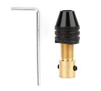 RASTKY Pinza per Trapano Elettrico con Mandrino in Ottone Resistente per Mini Trapano Elettrico, Facile Installazione per Hobbisti e Artigiani (#1)