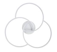 RASTKY Plafoniera Minimalista con Telecomando per Sala da Pranzo, Plafoniera Versatile Dimmerabile per Montaggio a Incasso, Dimensioni 21,7 Pollici (WHITE)