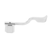 RASTKY Pollice Calda per Scarpe su Poggiatesta Phon Glp per R6ii R7 R8, Impugnatura in Lega di Alluminio, Design Ergonomico, Tenuta con una Mano, Protezione della Polvere, Facile (SILVER)