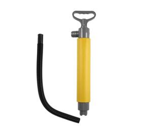 RASTKY Pompa Dell'acqua Manuale Portatile Prestazioni di Tenuta Superiori Pompa di Sentina Manuale per Barche Canoa a Mano con Tubo di Prolunga per gli Appassionati di Sport Acquatici Giallo (YELLOW)