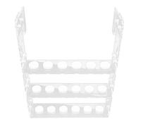 RASTKY Porta-Frammenti di Corallo Verticale Supporto per Coralli Trasparente a 3 Livelli per Acquario Supporto per Frammenti di Corallo Facile da Usare con Ganci Alla Base per il Mantenimento dei