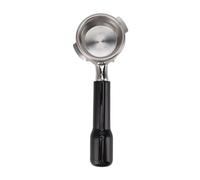 RASTKY Portafilter 58 Mm Macchine per caffè Nuova - Porta Filtro Staccabile in Acciaio Inossidabile Premium con 2 Orecchie Estrazione Migliorata (BLACK)