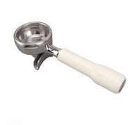 RASTKY Portafilter 58 Mm Macchine per caffè Nuova - Porta Filtro Staccabile in Acciaio Inossidabile Premium con 2 Orecchie Estrazione Migliorata (WHITE)