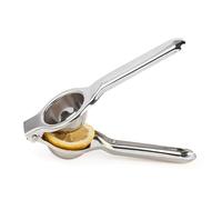 RASTKY Pressa Manuale per Frutta, Pressa per Succo di Grandi Dimensioni in Acciaio Inossidabile, Clamp/Holder per Limone Manuale Facile da Usare per Negozio di tè Al Latte, Spremiagrumi da 7,87",