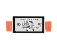 RASTKY Protezione Contro i Fulmini Resistente Scaricatore di Sovratensioni Tuono per di Trasmissione TV Via Cavo 12V