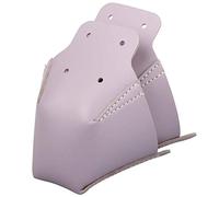 RASTKY Protezioni per le dei Piedi in Pelle Resistente Protezioni per Pattini a Rotelle Stay-in-Place per Pattini a Rotelle, Rosso/Verde/Viola/Blu, 1 Paio (PURPLE)