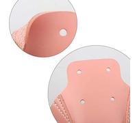 RASTKY Protezioni per le dei Piedi in Pelle Resistente Protezioni per Pattini a Rotelle Stay-in-Place per Pattini a Rotelle, Rosso/Verde/Viola/Blu, 1 Paio (rosso)