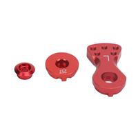 RASTKY Regolabile RC 25T Servo Saver in Lega di Alluminio L Servo Braccio per Veicoli Telecomandati 1/10 - Accuratezza dello Sterzo Migliorata, Leggero e Design con Installazione - per Migliorare