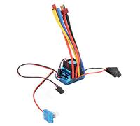 RASTKY Regolatore di velocità Elettrico ESC Senza Spazzole RC 80A per Auto e Barca Telecomandate 1/10 1/12 Blu 2,8 Once