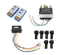 RASTKY Relè per Elettrici Professionale, Tensione del Circuito Metallico 80V DC, 2000LB-5000LB ATV UTV 12V DC, Compatibile con Veicoli 4x4, Acciaio per Agenti Atmosferici, Superficie