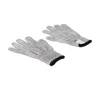 RASTKY Resistenti Al Taglio Protettivi Resistenti All'usura per Tagliare la per Sgusciare le Ostriche e Intagliare il Legno, Bordo Grigio, 2 (L)