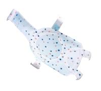 RASTKY Rete di Supporto per Bagnetto Regolabile, Tessuto a Rete per Protezione della Colonna Vertebrale per un Bagno Confortevole, Adatto Ai Neonati, Rosa (Stella)