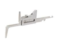 RASTKY Righello per Hardware per Manometro per Saldatura in Acciaio Inossidabile per Un'ispezione Accurata dei Tubi, Ideale per la Costruzione Navale e i Recipienti a Pressione