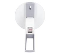 RASTKY Righello per la Crescita del Misuratore di Altezza da 2,2 Metri con Piastra a Muro, Stadiometro di Facile Lettura per Pediatria, Ortopedia, Bianco Grigio