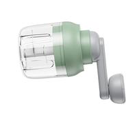 RASTKY Robot da Manuale Multifunzionale per Aglio, Tritacarne Portatile per, Materiale Metallico ABS Ad Alta Resistenza (GREEN)