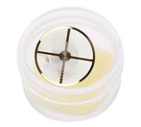 RASTKY Ruota del Bilanciere Dell'orologio in Lega Parte di Ricambio della Molla a Spirale Dorata a Oscillazione Completa per Riparatori di Orologi Fai-da-te