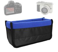 RASTKY Sacca da Insert Shock -Shock Borse Impermeabile per la Fotocamera da Inserzione per la Macchina da Inserzione Imbottita Custodia per Partizione Imbottita (BLUE)