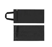 RASTKY Sacchetti di Sabbia per Yoga di Alta qualità Borsa Doppia con Borsa Interna Impermeabile per Peso e Supporto Ideale per la Pratica dello Yoga in PP da 16,33x7,08 Pollici (Black)