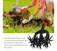 RASTKY Scarificatore Ventilato Efficiente della Fresa Rotativa del Coltivatore Tenuto in Giardino del Giardino per le Piante Sane Materiale: PA + GF/ABS