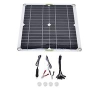 RASTKY Scheda Caricatore Dal Design Leggero e Sottile con Pannello Solare Impermeabile Portatile da 200 W per la Nave per Auto Domestiche All'aperto