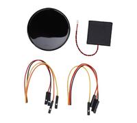 RASTKY Scheda di Sviluppo Touch Round Scheda di Sviluppo Modulo Wireless 5 WiFi 6 con Array di Doppi Microfoni e Batteria Li Ricaricabile su Display da 1,43 Pollici per Applicazioni di