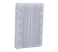 RASTKY Scheda di Test di Circuiti Breadboard 400 Punti TiE Senza Saldatura - Prototipazione, Assemblaggio, Debug e Formazione di Circuiti Elettronici Perfetti - ABS Riutilizzabile Ed Ecologico