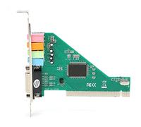 RASTKY Scheda PCI a 4 120db Duplex Accessorio per Computer con Chip CMI8738 per 98 8738 5.1 Scheda Interna