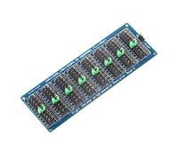 RASTKY Scheda Resistore Programmabile Regolabile 0.1R-9999999R per Progettazione di Ingegneria Elettronica con Scheda Resistore di Precisione a 8 Sezioni per Esperimenti Didattici, Cartone Sintetico