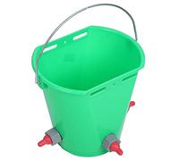 RASTKY Secchio per Alimentazione del Latte per Agnello da 8 Litri MP69 Capezzoli Multipli in Plastica Bovini Ad Alta capacità Ovini Bestiame Tre Capezzoli Secchio per Alimentazione del Latte per (#2)