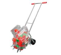 RASTKY Seminatrice Professionale a Spinta Manuale per Seminatrice a File Ad Alta Efficienza per la Semina di Soia e Piselli, Adatta per Il Rifornimento del Campo e L'uso in Giardino, PC/Acciaio