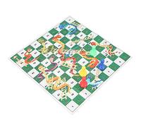 RASTKY Set da Gioco di Scacchi Classico Scacchiera in Plastica Portatile per Apprendimento Interattivo e Intrattenimento per il Tempo Libero Genitore-figlio (Tipo 2)