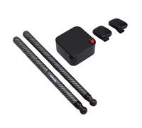 RASTKY Set di Batteria Ad Aria Silenziosa con Pedali per Un'esperienza di Batteria Virtuale Istantanea, Bacchette Elettroniche Facili da Usare per Sviluppare la Coordinazione, Kit di Portatile