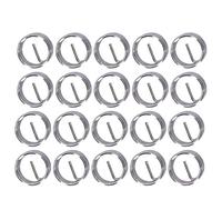 RASTKY Set di Boccole per Viti Filettate M12 X 1, Inserto Filettato per Filo da 20 Pezzi, per Ridurre il Dado per lo Strumento di Riparazione della Filettatura Femmina (1D)