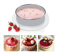 RASTKY Set di Formine per Biscotti Rotonde da 12 Pezzi Set di Formine per Biscotti con Bordi Lisci per la Cottura Al Forno, di per in Acciaio Inossidabile Sicuro e Affidabile (Colore assortito)