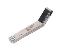 RASTKY Set di Spessimetri in Acciaio Inossidabile con 16 Lame, Valutazioni dello Spessore dello Strumento di Scalatura 0,005-0,02 Inuali in Applicazioni Automobilistiche e Meccaniche