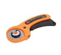 RASTKY Set di Taglierini Affilati per Tessuti con Blocco di Sicurezza per Tagli Accurati nel Cucito e nel Fai da Te per Tutte le età (Coltello taglia stoffa + 8 lame)