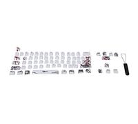 RASTKY Set di Tastiere Meccaniche di Wangjiang Blossome Set 61/64-keycap PBT 71-Ke-key con Design a 5 Lati-tye-sublimation, Build Personalizzate Perfette Ed Esperienza di Gioco Avanzata