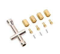 RASTKY Set Hexxtension RC 10mmrass - Mozzi Ruota Esagonali e in Auto RC, Rinnovamento e Fine dell'epoca