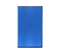 RASTKY Shell in Lega di Alluminio 2,5 Pollici da 5 Gbps Respirazione per Disco Rigido con Interfaccia USB3.0 per Me per XP per (BLUE)