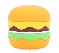 RASTKY Simpatica Luce Notturna in Silicone a Forma di Hamburger per Luci Soffuse Rubinetto Dimmerabile Lampada da Notte per la Cameretta dei Bambini per L'arredamento della Camera da Letto, USB