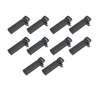 RASTKY Sostituzione Clamp/Holder da Cintura Radio da 10 Pezzi Ad Alta Resistenza, Perfettamente Compatibile con la Serie UV 5R, Sostituzione Ideale, Nera