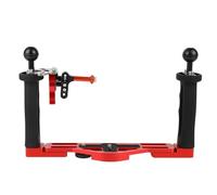 RASTKY Stabilizzatore per Vassoio per Fotocamera a Doppia Impugnatura con Maniglie Telescopiche, Design Ergonomico per Registrazione Video Subacquea Stabile, Adatto per le Immersioni