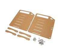 RASTKY Staffa con unità Rigida con Dischi Rigidi a Supporto Multi -Strato da 3,5 Pollici - Facile Installazione e Dissipazione del Calore Build e Personalizzazione del Computer Desktop Perfetti (6