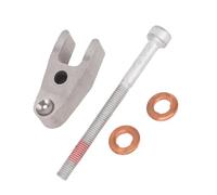 RASTKY Staffa di Fissaggio Supporto Iniettore Carburante con Rondella Bullone per W210 E320 ML320 GL320 R320, Kit di Fissaggio Ugello in Acciaio per Vibrazioni del Motore, 1 Kit per Appassionati di