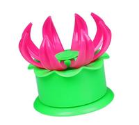 RASTKY Stampo per Fare Panini Pratico Durevole Facile da Usare per Principianti Ed Esperti Creatori di Panini in Plastica Verde per Ripieni Al Vapore per Cucinare in (L)